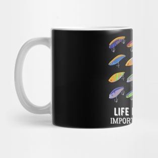 Life Is Full Of Important Fishing Choices Mug